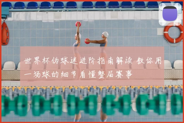 世界杯伪球迷进阶指南解读 教你用一场球的细节看懂整届赛事