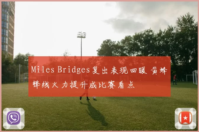 Miles Bridges复出表现回暖 黄蜂锋线火力提升成比赛看点
