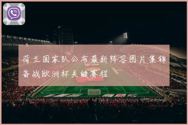 荷兰国家队公布最新阵容图片集锦备战欧洲杯关键赛程